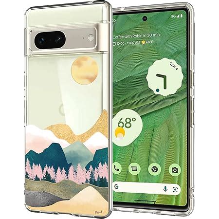 Raleavo Kompatibel Mit Google Pixel Handyh Lle Transparent Blume