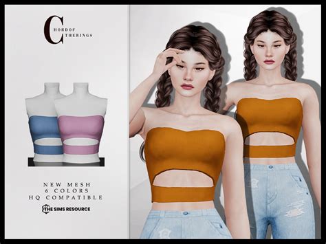 The Sims Resource Crop Top T 612