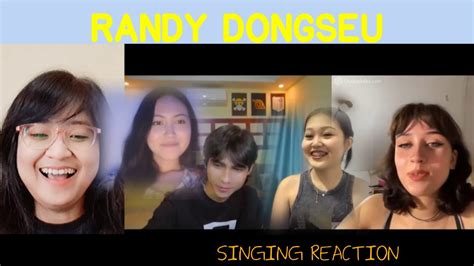 Randy Dongseu Nyanyi Lagu Dari Bahasa Mereka Singing Reaction