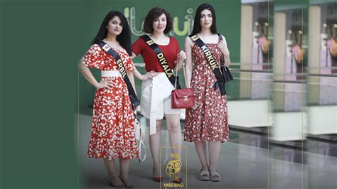 Nine Kurdish women compete to be named Miss Iraq 2021