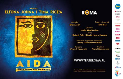 Premiera musicalu AIDA w Teatrze Roma 26 października 2019