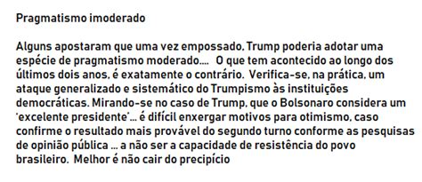 Trumpismo E Bolsonarismo Semelhanças Alarmantes Envolverde