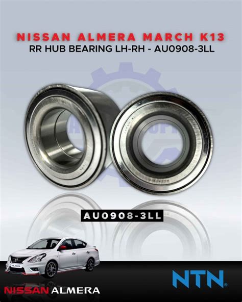 Rr Hub Bearing Nissan Almera March K Au Ll