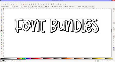 Edit Text Kerning And Spacing In Inkscape Design Bundles