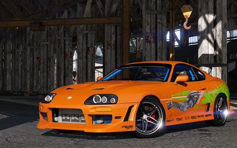 Brian O Conner Toyota Supra Fast Furious Gta Mods