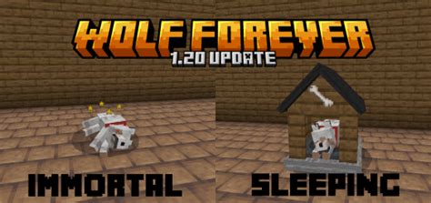 Wolf Forever Addon MCDL Minecraft Addons