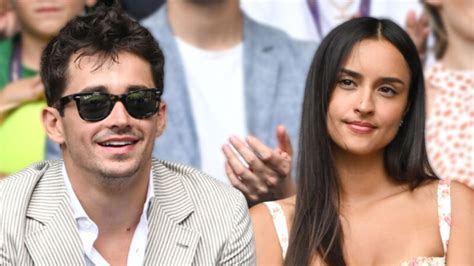 Charles Leclerc quién es Alexandra Saint Mleux la novia del piloto