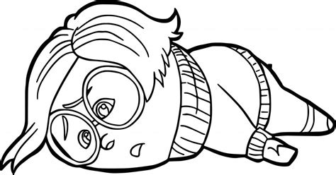 Sadness Sleep Coloring Pages Wecoloringpage