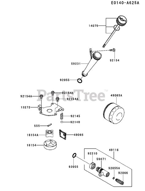 Kawasaki Fr691v As26 Kawasaki Engine Lubrication Equipment Parts