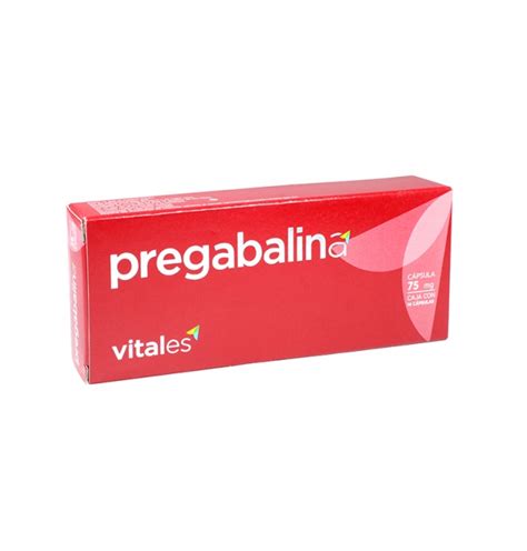 Pregabalina Vitales Mg Con C Psulas