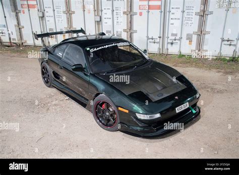 Modified Mk2 Toyota MR2 Japanese mid engine sports car Stock Photo - Alamy