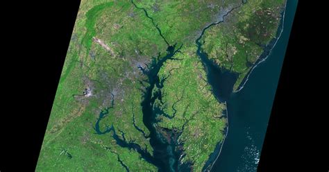 Suburban Spaceman Nasa Landsat Program Chesapeake Bay