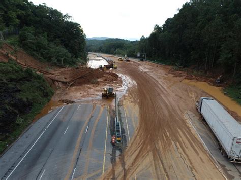 I 40 Near Western Nc ‘indefinitely Closed After Devastation From Helene