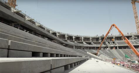 Gallery of These Time-Lapses Capture the Construction of the 2022 Qatar ...