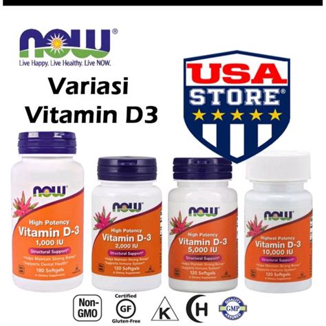 Jual Now Vitamin D3 5000iu Isi 120 Softgellvitamin D3 5000iuvitamin D3 Shopee Indonesia