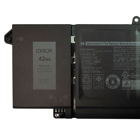 Izkror Jm Wh Mah Cells Battery Replacement For Dell Latitude