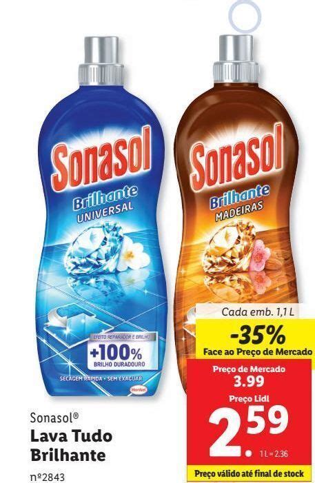 Promo O Detergente Universal Sonasol Em Lidl