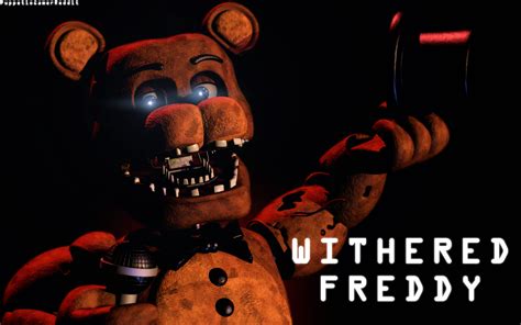 Withered Freddy Render : r/fivenightsatfreddys