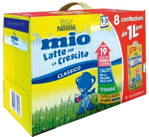 Nestle Latte Mio Crescita 8x1l Farmasanitaria Dolce Infanzia Aversa