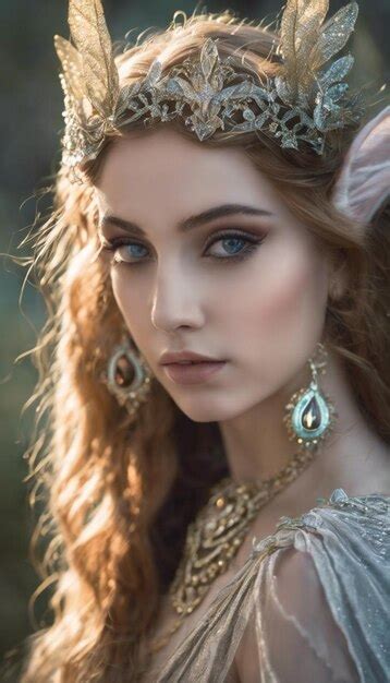 Premium Photo Mystical Elegance The Enigmatic Beauty Of The Elven