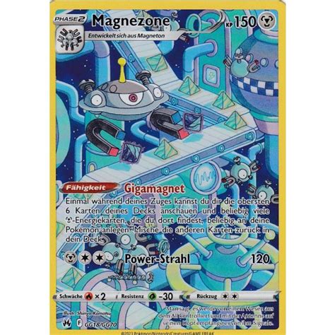 Magnezone Gg Gg Holo Zenit Der K Nige Pokemon Karte Kaufen