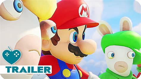 Mario Rabbids Kingdom Battle Trailer Nintendo Switch Game