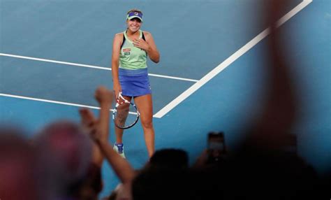 Garbiñe Muguruza Fue Superada Por Sofía Kenin En La Final Del Abierto