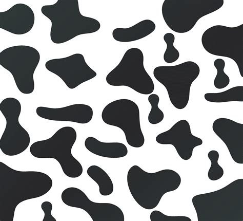 Cow Texture Pattern Animal Skin Templatevector Eps 10 2304449 Vector