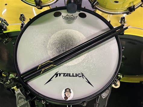 Custom Drumsticks Zu M72 Tribute Shows Metallica Tribute Band My’tallica