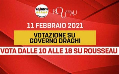 Su Rousseau Votate S A Draghi L Appello Fico E Di Maio Ai Stelle