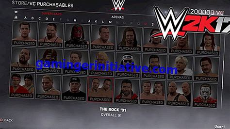 Wwe K Cara Mendapatkan Semua Karakter