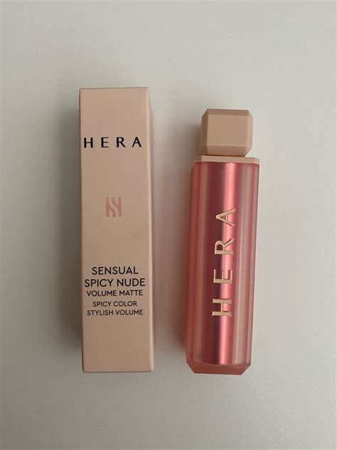 Hera Sensual Spicy Nude Volume Matte 412 Etiquette Health Beauty