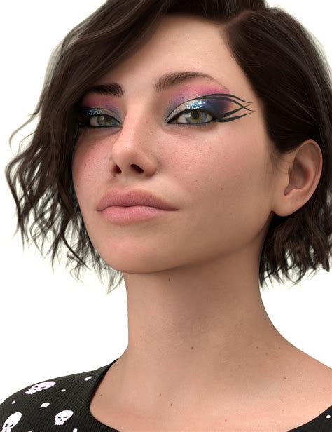 Bold Look Makeup Lie For Genesis 9 Daz 3d