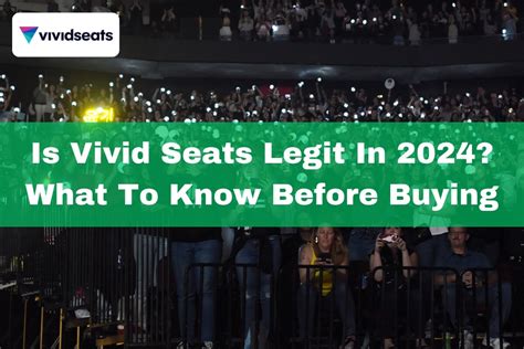 Is Vivid Seats Legit In What To Know Before Buying