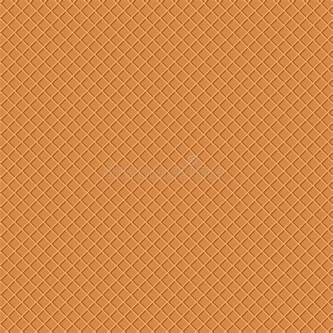 Waffle Texture Beautiful Banner Wallpaper Design Illustration Stock