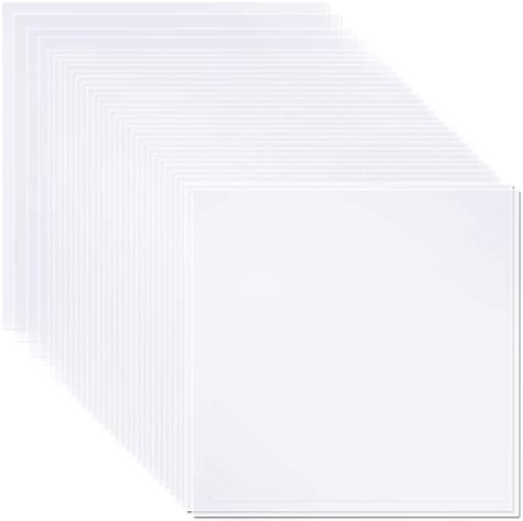 Buy Pieces Mil Blank Stencil Material Sheets Square Blank Mylar