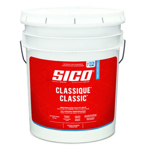 Sico Classic 100 Acrylic Paint And Primer Eggshell 18 9 L RONA