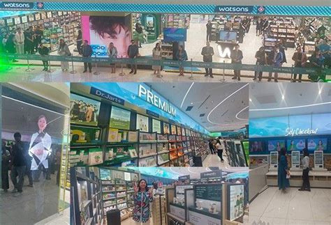 Watsons Opens Store Of The Future At Sm Mall Of Asia