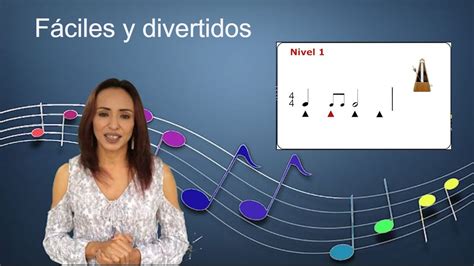 Clase 10 Ejercicios de lectura rítmica musical por niveles La profe