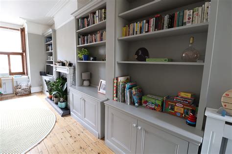 Bespoke Alcove Cabinets Floating Shelves Built In Shelving Units