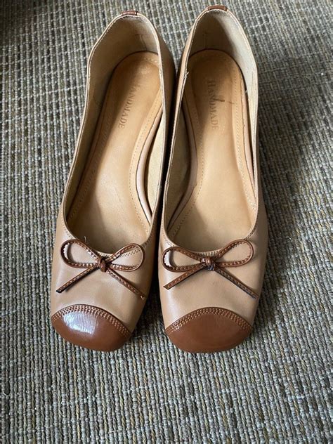 Ballet flats with heels, Women's Fashion, Footwear, Heels on Carousell