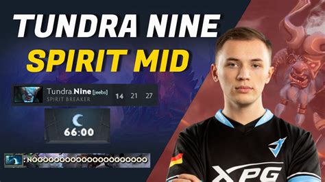 Tundra Nine Spirit Breaker Mid Training For Dpc Dota Highlight