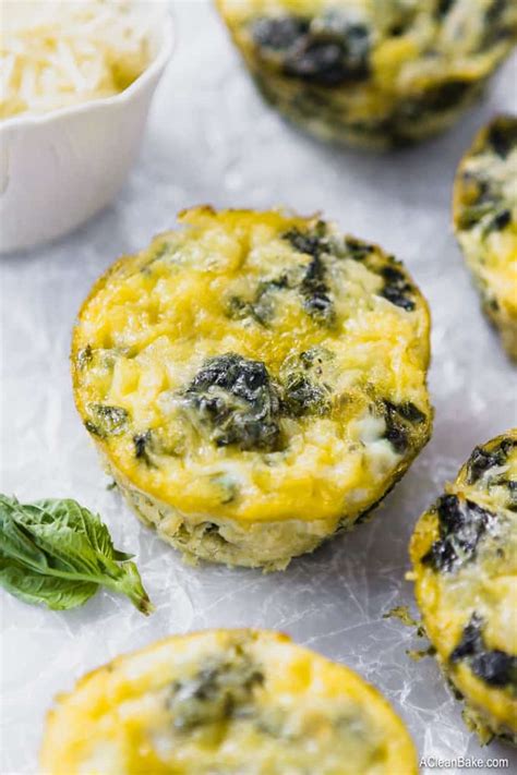 Mini Frittatas With Spinach Freezer Friendly Gluten Free And Paleo