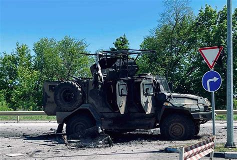 Fpv Drone Destroyed The Russian Vpk Ural Armored Vehicle In The