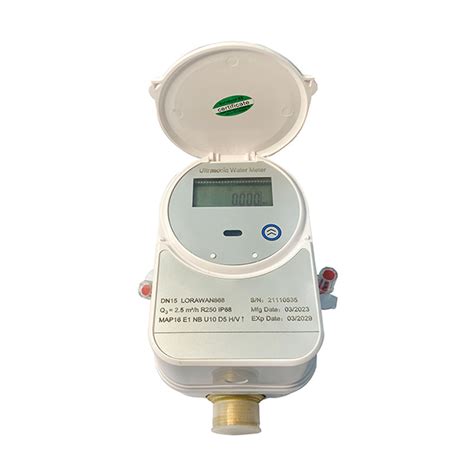 Ultrasonic Valve Controlled Intelligent Water Meter Nb Iot Lora Lorawan