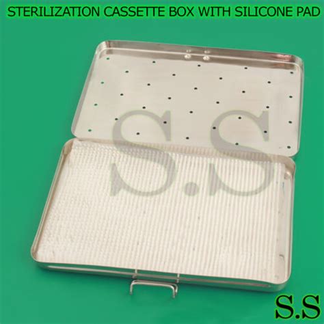 Dental Surgical Autoclave Sterilization Cassettes Racks Box Instruments 6 X 12 Ebay