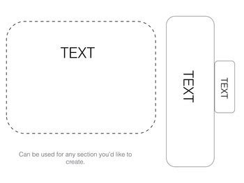 Interactive Notebook Foldable Templates Editable By Smith Science And Lit