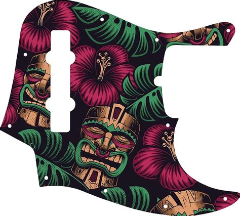 Wd Custom Pickguard For American Made Fender 5 String Jazz Reverb