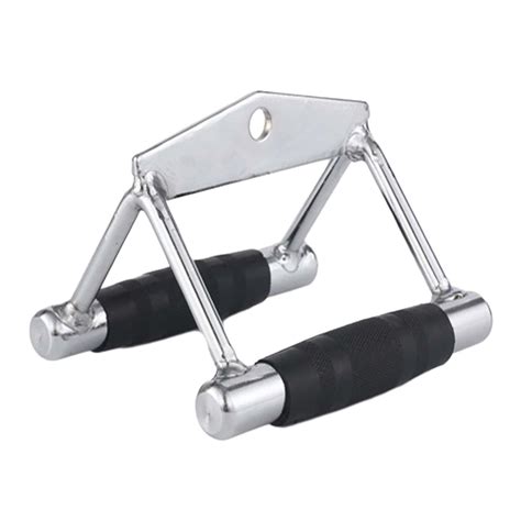 Baosity Double D Handle Rowing Training Handle Stainless Steel Heavy