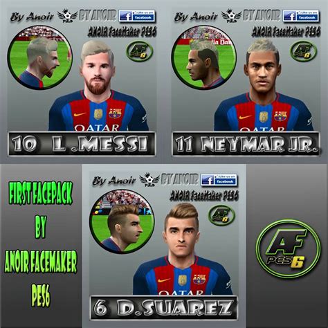 Ultigamerz Pes 6 Fc Barcelona Mini Face Pack